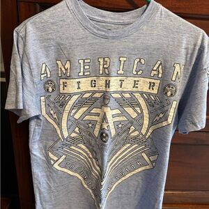 American Fighter Blue Graphic T-Shirt